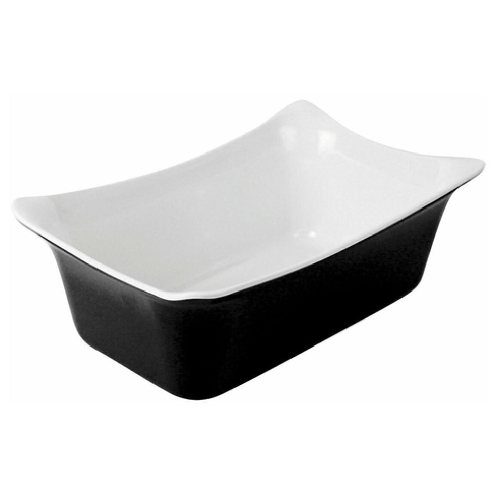Bauscher Hepp TB3314W - Fleur Collection Deli Crock, GN 1/4 Size, 2 Qt.
