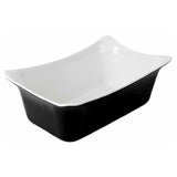 Bauscher Hepp TB3314W - Fleur Collection Deli Crock, GN 1/4 Size, 2 Qt.