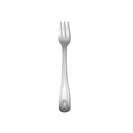 1880 Hospitality B606FOYF Oneida® Oyster/Cocktail Fork 6" Shell Motif