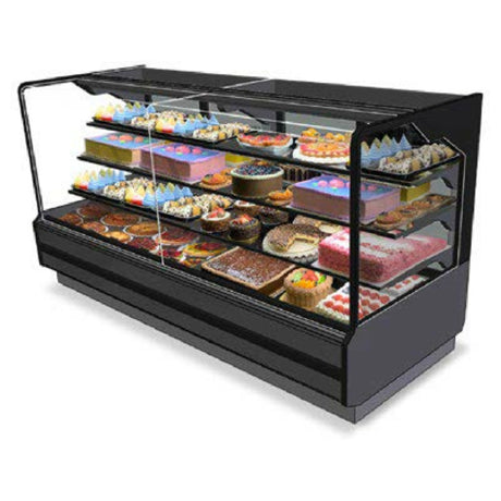 Hussmann DZC-V-048R Delight Service Bakery Display Case Full Service Remote Refrigeration