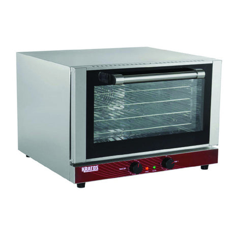 Hubert 89815 - Kratos® Countertop Convection Oven, 19"W X 22.5"D X 22.75"H, Commercial Half-size