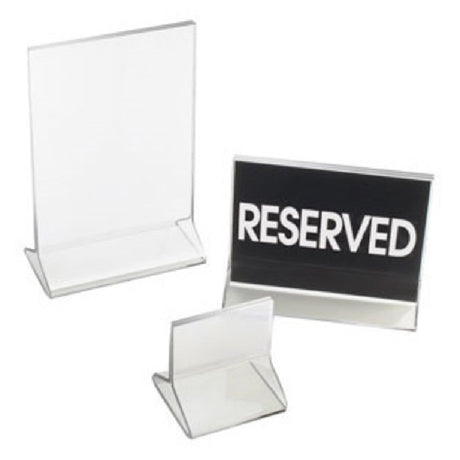 Cal Mil 523 Classic Display Card Holder 4-1/2" X 6-1/2"H Standard