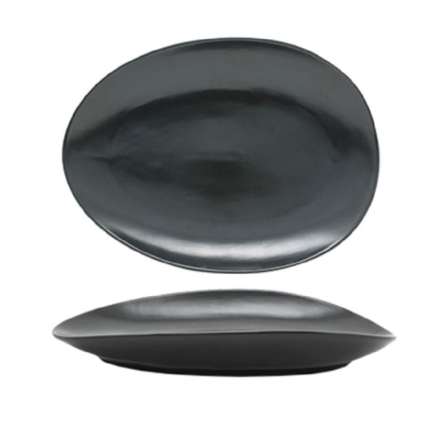 FOH SPT055BKP20 Tides™ Platter 14-1/2" X 10-1/2" Oval