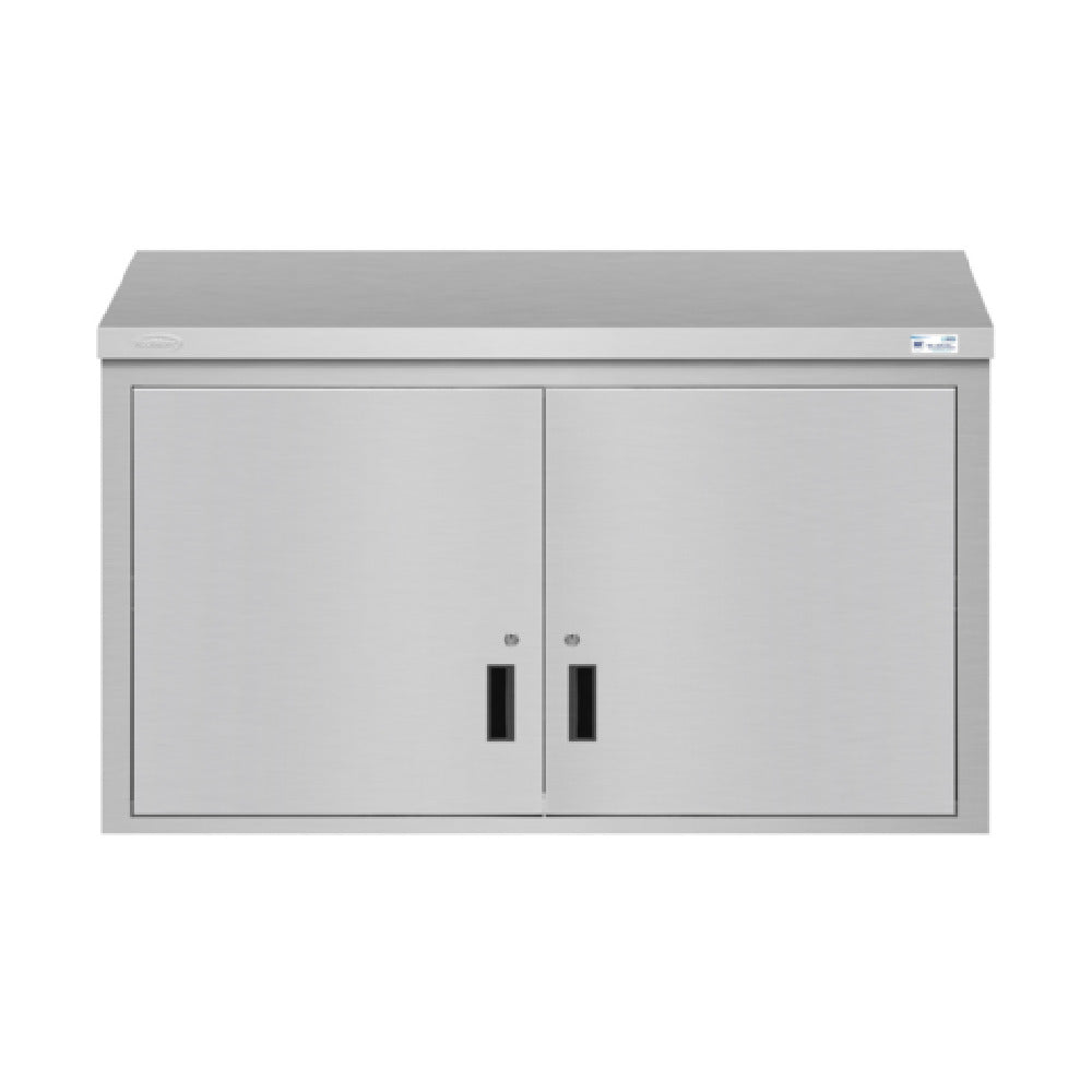 Koolmore KM-WMC-1548-S KoolMore Commercial Wall Cabinet 48"W X 15"D X 33"H (2) Shelves Locking Doors