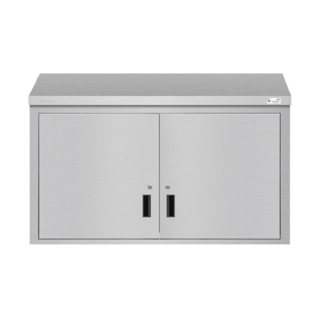 Koolmore KM-WMC-1548-S KoolMore Commercial Wall Cabinet 48"W X 15"D X 33"H (2) Shelves Locking Doors