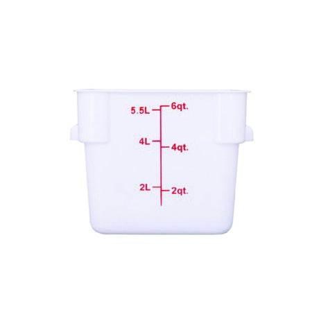 Hubert 89805 - CenPro® Food Storage Container, 8-7/8"W X 8-7/8"D X 7-1/2"H, Square