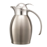 Service Ideas NIC06BSPB Service Ideas Nicollet Series Carafe Push Botton Lid Vacuum Insulated