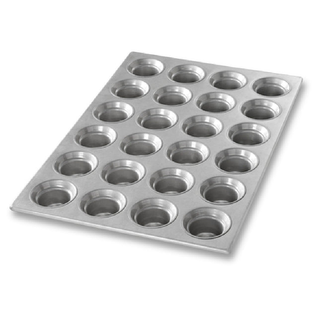 Chicago Metallic 42755 Mini Crown Muffin Pan 14-1/16" X 20-11/16" Overall Makes (24) 2-3/4" Dia. Muffins