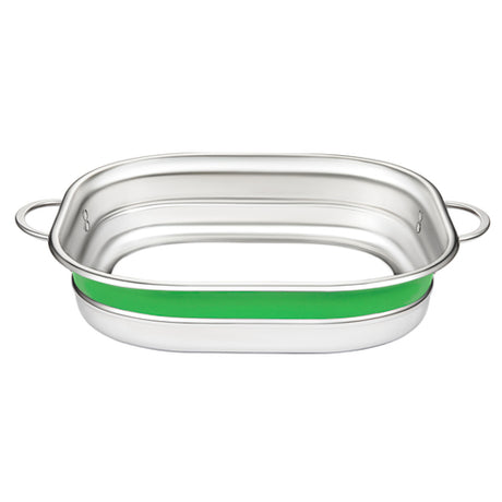 Bon Chef 72004-BL-L - Country French X Steam Table Food Pan Ring, 15" X 11" X 4"