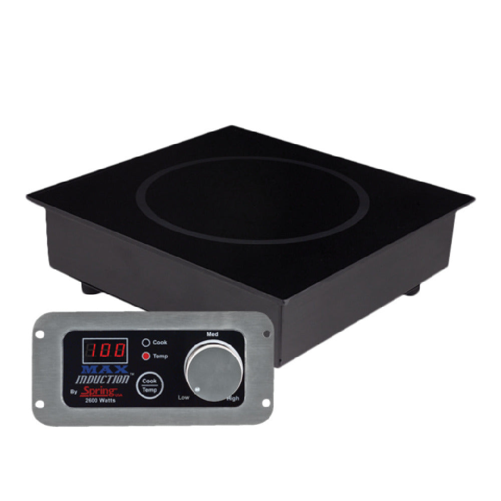 Spring USA SM-263RU MAX Induction™ International Range Built-in 12-5/8"W X 13-7/16"D X 3-5/16"H (320mm X 340mm X 80mm)