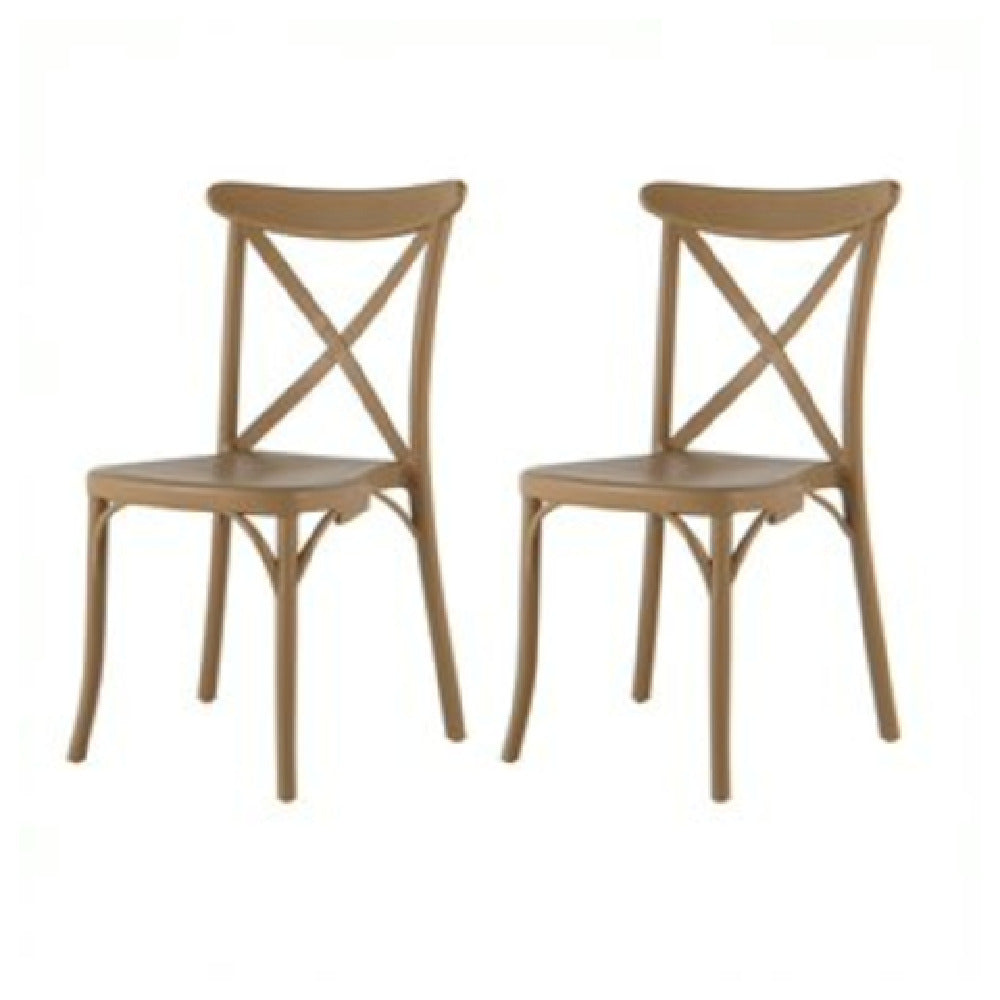 Plantation Prestige Commercial Furniture 2790700-02 Alys Side Chair Stackable All Resin