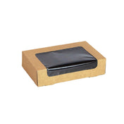 PacknWood 210SUWINA02 - Kraft Sushi Box, 32oz., 7.5" L X 4.7" W X 1.8" H