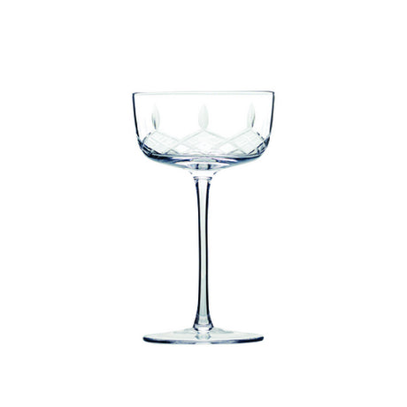 Hospitality Brands HG25840-012 - Legend Glassware - Monarch Coupe Glass, 8 Oz., Lead-free Ultra Clear Crystal