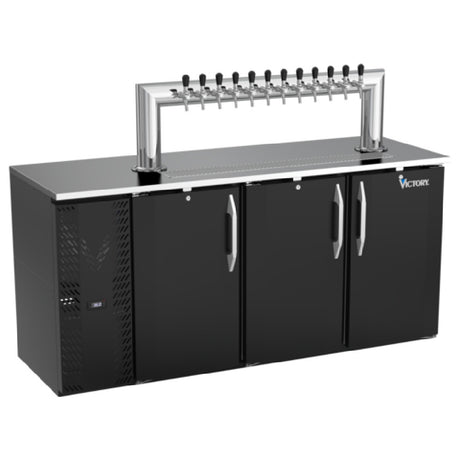 Victory VDDN72HC-B-12T - Direct Draw Dispenser 72"W X 26-1/8"D X 49-7/8"H, 23.643 Cu. Ft.