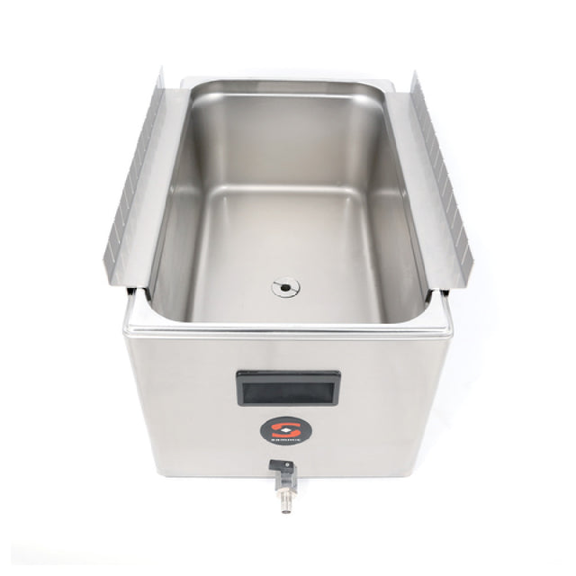 Sammic 1180188 (1180188) Support Set For Tank Dividers. Comes With Two (2) Stainless Steel Made Supports Usable On 7 Gal And 14 Gal Tanks. Line Up And Support Tank Dividers For Separate Compartments To Organize The Tank For Multi-product Use And For FIF