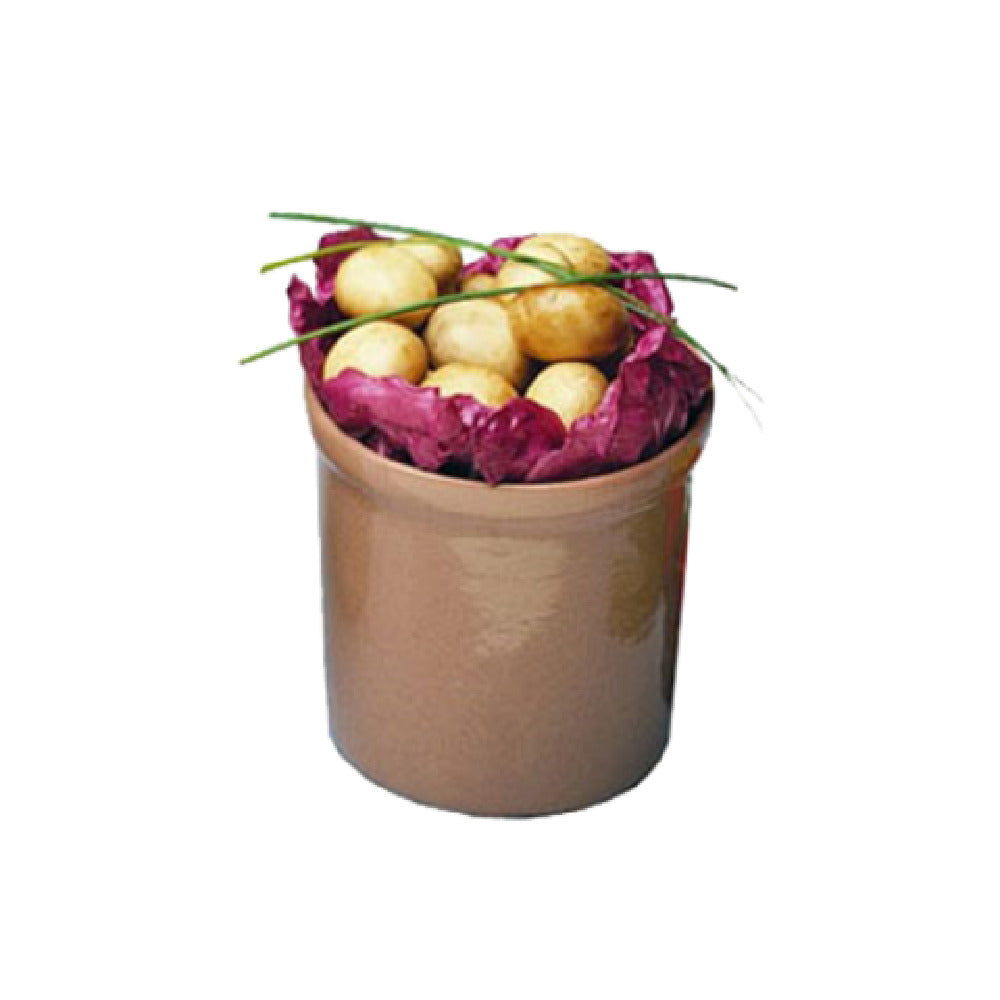 Bon Chef 9202TERRA - Salad Dressing Crock, Rimmed, 1 Qt. 8 Oz.