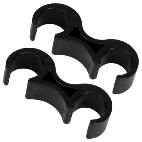 Flash Furniture LE-3-BK-GANG-GG Ganging Clip For LE-L-3-BK-GG Or Y-L-9-BK-GG Heavy Duty Plastic