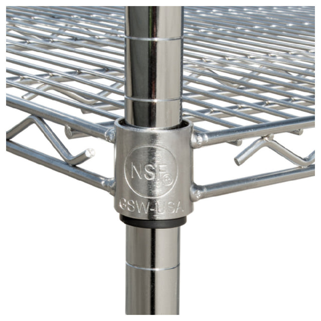 GSW USA WSC-P72 Post 74"H Includes: Cap & Leveling Foot