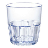 Winco PTSN-12 Havana Tumbler 12 Oz. Ribbed