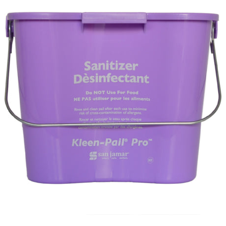 Carlisle KPP196PR San Jamar Kleen-Pail® Pro™ 6 Qt. Rounded Corners