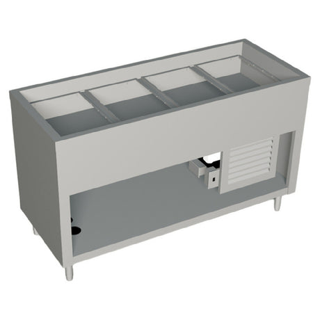 Duke 316-25PG-N7_217103 AeroServ™ Cold Pan Unit 60"W X 24-1/2"D X 36"H 20 Ga Stainless Steel Top