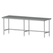 SPG 7SLC-24 - Universal Stainless Work Table, 84"W X 24"D, 16/300 Series Stainless Steel Top