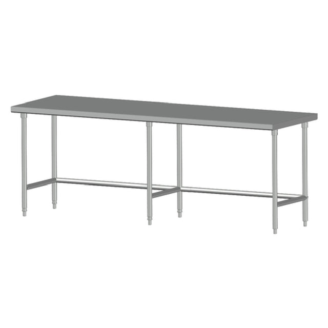 SPG 7SLC-24 - Universal Stainless Work Table, 84"W X 24"D, 16/300 Series Stainless Steel Top