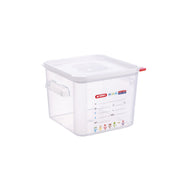 Carlisle 11853 Araven Food Storage Container 6.3 Qt. 8-7/8"W X 8-7/8"D X 7-1/2"H