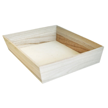 PacknWood 210WOODTRAY26H - Noah26H Tray, 13" X 13" X 3", Square