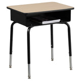 Flash Furniture FD-DESK-GG Student Desk 24"W X 18"D X 22-1/4" To 31-1/4" Adjustable Height