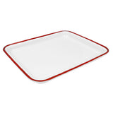 Bauscher Hepp TREW7412 - Enamelware Collection Tray, 1/2 GN Size, 12-3/4"L X 10-1/2"W X 1-1/4"H