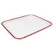 Bauscher Hepp TREW7412 - Enamelware Collection Tray, 1/2 GN Size, 12-3/4"L X 10-1/2"W X 1-1/4"H