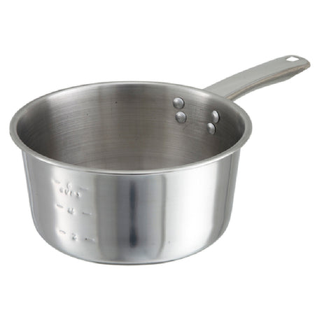 Winco SAP-1.5 Sauce Pan 1-1/2 Qt. Riveted Handle