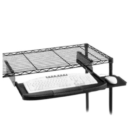 Metro CKS1522BL Keyboard/Utility Shelf Retractable Mounts To Either Super Erecta® Or QwikSLOT™ Wire Shelf