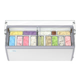 Koolmore KM-GDC-71SD-FG Gelato Dipping Cabinet Display Freezer 70.86"W X 28.14"D X 52"H