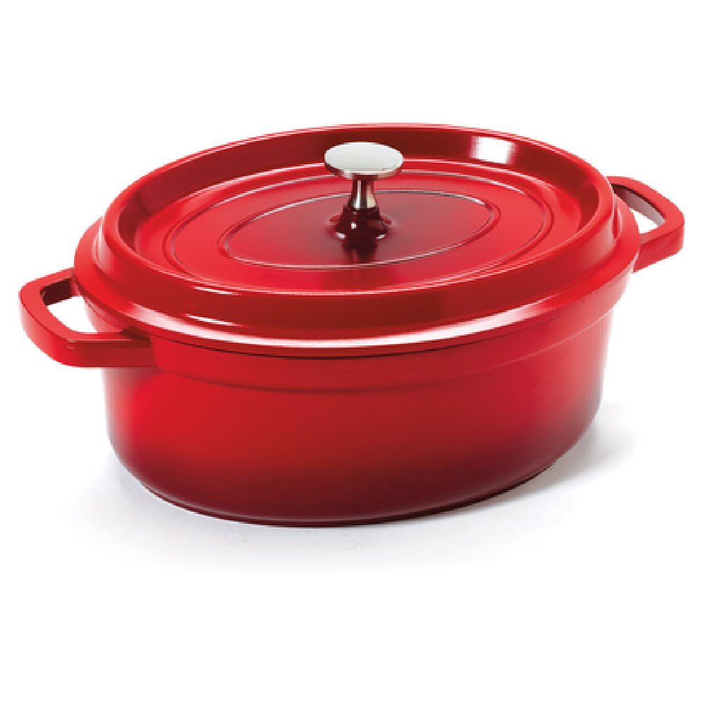 GET Enterprises CA-009-R/BK Heiss™ Induction Dutch Oven 3-1/2 Qt. (3-3/4" Qt. Rim Full)