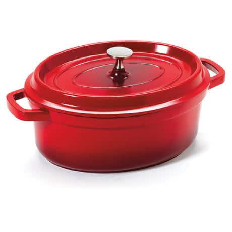 GET Enterprises CA-009-R/BK Heiss™ Induction Dutch Oven 3-1/2 Qt. (3-3/4" Qt. Rim Full)