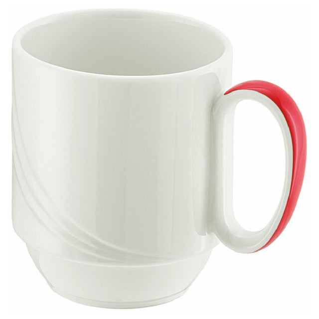 Libbey 9185629-62931 (Formerly Syracuse China) Mug 9-1/2 Oz. (H 3-3/8" T 3-1/8" F 2-1/8")