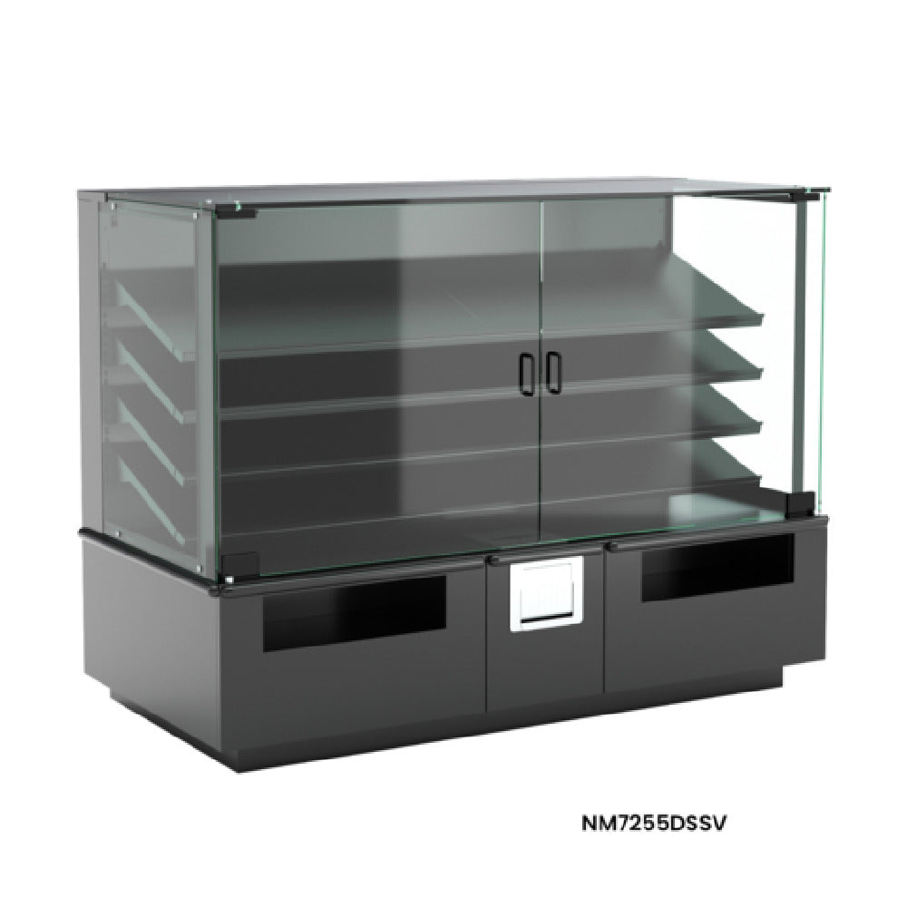 Structural Concepts NM7255DSSV Blend® Non-Refrigerated Self-Service End Cap 72"W X 35-3/8"D X 54-5/8"H