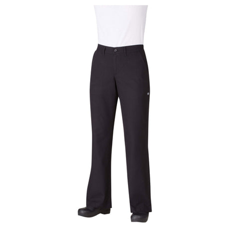 Chef Works PW003BLK2XL Women's Professional Series Pants Back Elastic Waistband