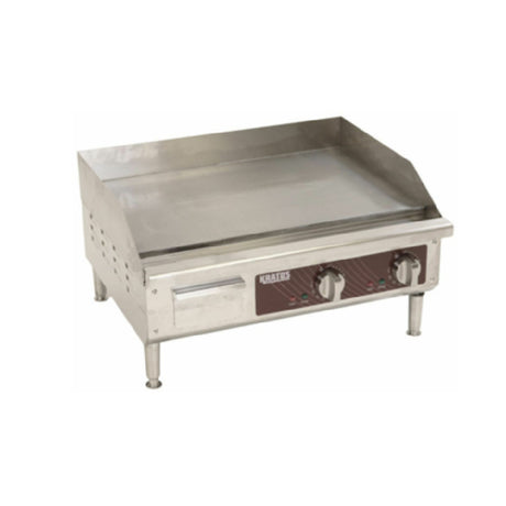 Hubert 26960 - Kratos® Countertop Electric Griddle, 24"W X 15-1/2"D Cooking Surface