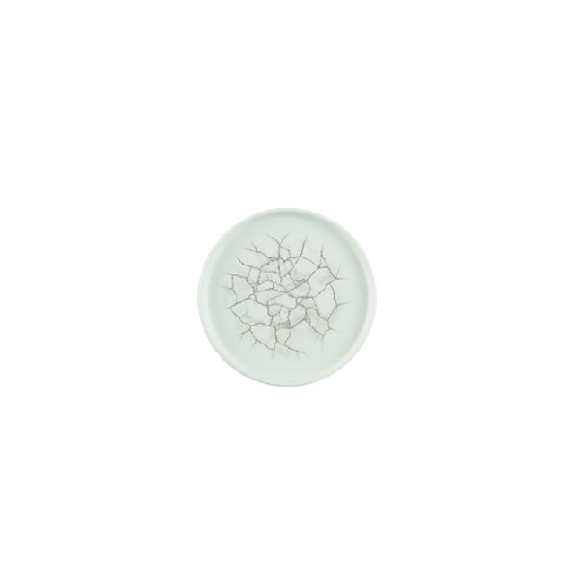 Churchill China KTAGWP211 Walled Plate 8.67 " Dia. Kintsugi Grey