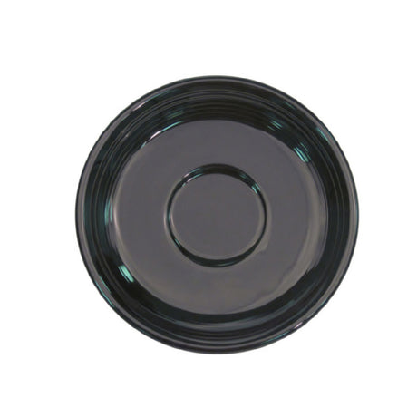 CAC China TG-2-BLK Tango Saucer 6" Dia. X 7/8"H Round