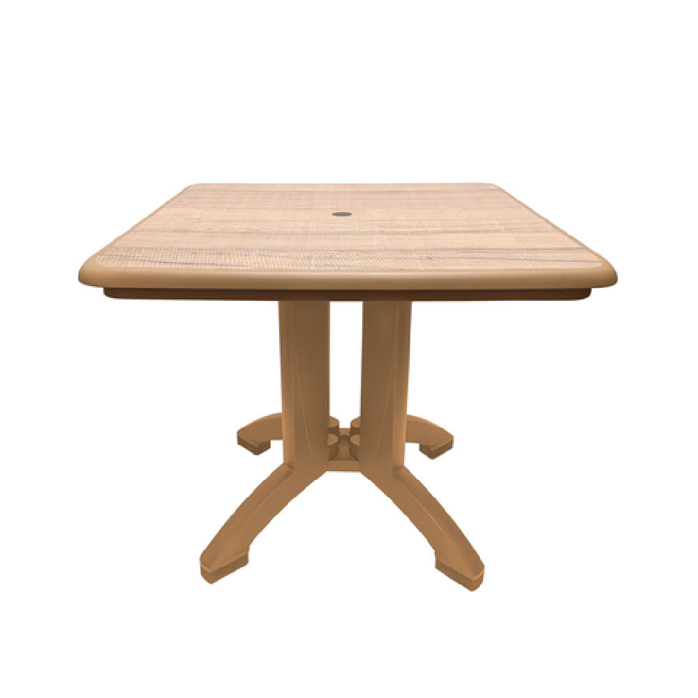 Grosfillex US744008 Aquaba Outdoor Table 32" X 32" Square