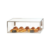 Cal Mil 23753-49 Case Display 28"W X 17"D X 10"H Stackable Design With Sliding Doors