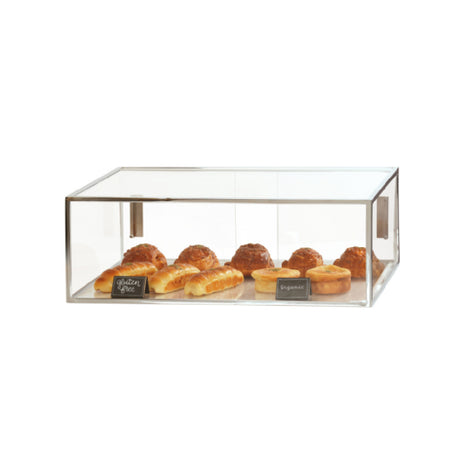 Cal Mil 23753-49 Case Display 28"W X 17"D X 10"H Stackable Design With Sliding Doors