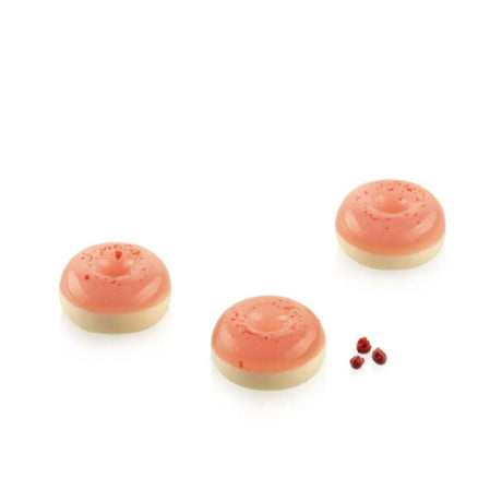 JB Prince MA433 - Donuts XS Silicone Mold, 18 Forms