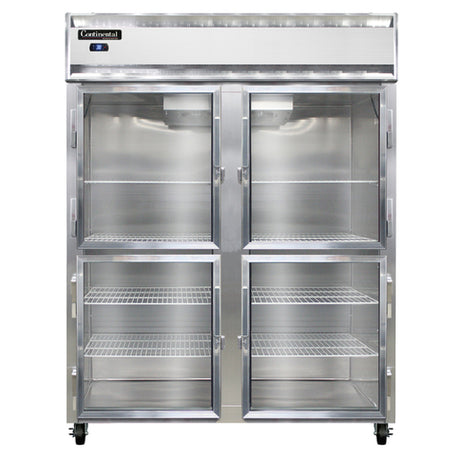 Continental Refrigerator 2RESNGDHD Extra-Wide Refrigerator Reach-in 57"W