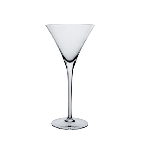 Steelite 83000WE354 Long Stem Martini 8.25 Oz. (H 8-5/8" M 4-1/8" T 4-1/8" B 3-1/4") Glass