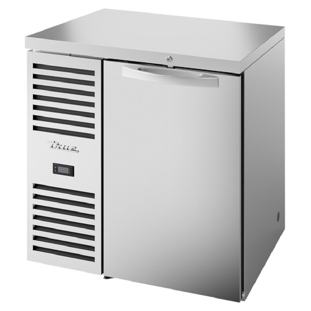 True Refrigeration TBR32-RISZ1-L-S-S-1 Refrigerated Back Bar Cooler One-section